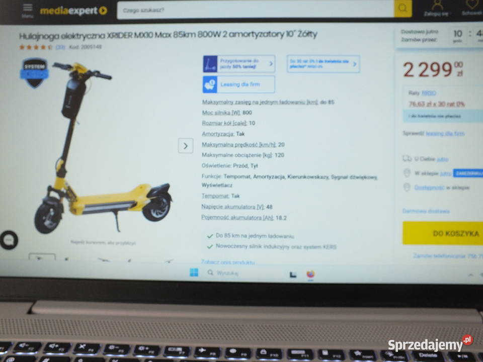 dwie hulajnogi xrider m10 xrider m10 na Łódź sprzedam