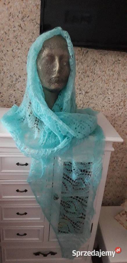 Szal robiony wzorem Gaill