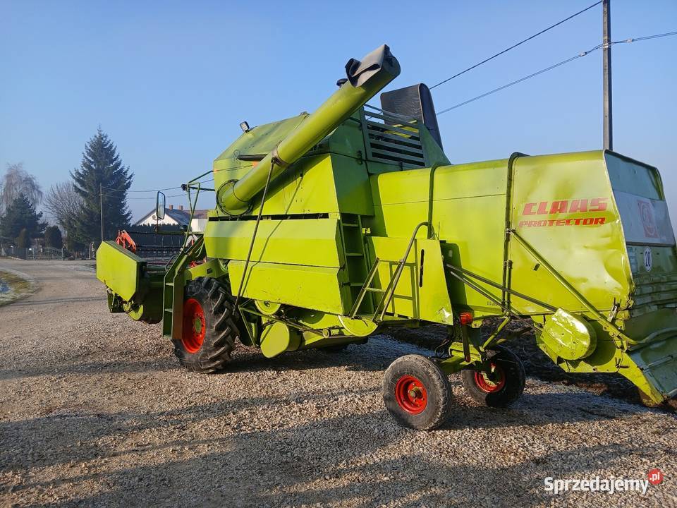 Kombajn Claas Protector z Niemiec Nowy Korczyn