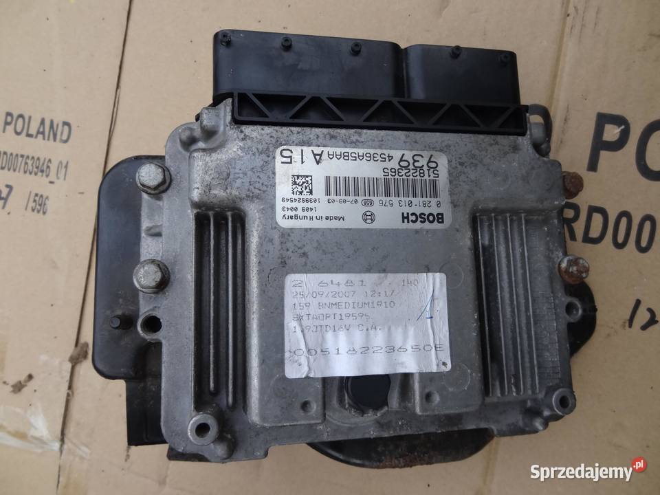KOMPUTER SILNIKA ALFA ROMEO 159 19 JTD 51822365