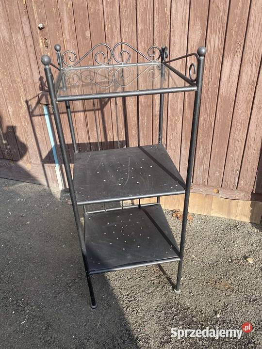 metalowa etażerka stojak kwietnik stolik ikea Kraków