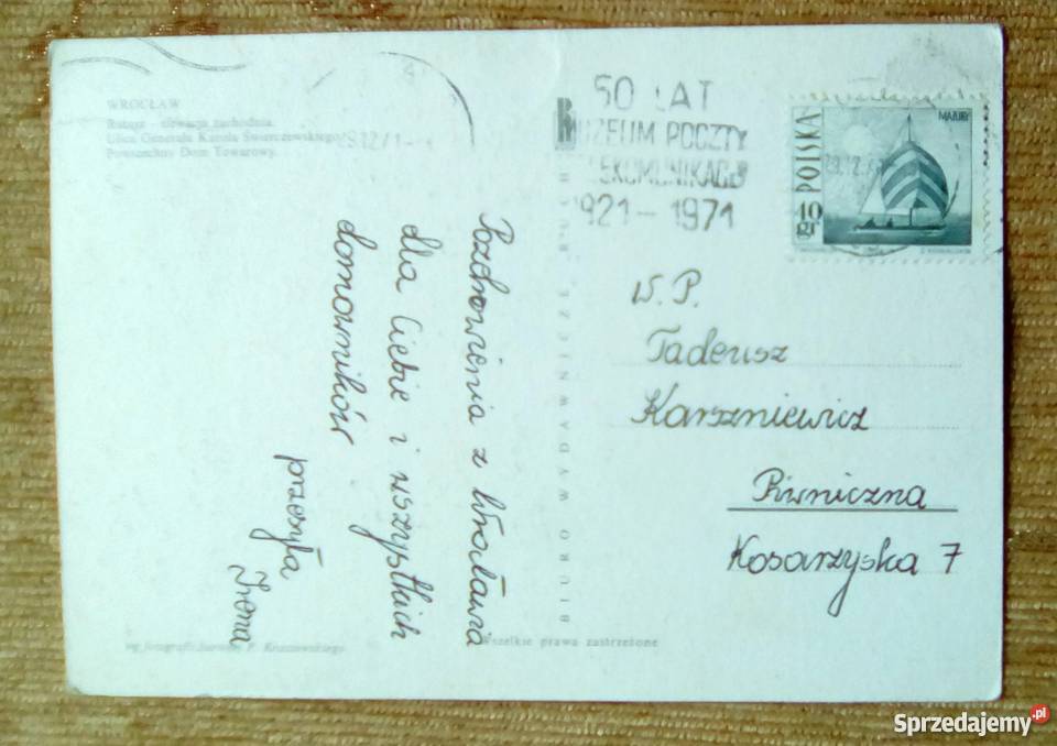 WROCŁAW NOCĄ M IN RATUSZ I ŚWIERCZEWSKIEGO Piszczac sprzedam