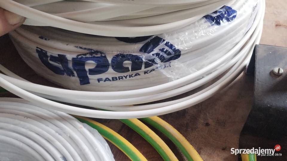 Kabel przewód elektryczny ELPAR 3x15 Damir 2x15 sprzedam