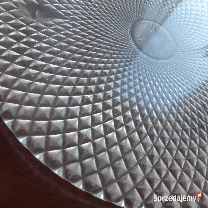 Patera szklana imitująca kryształową Ostrołęka sprzedam