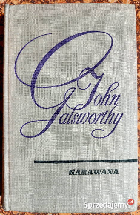 KarawanaJohn Galsworthy 1963 twada oprawa Lublin