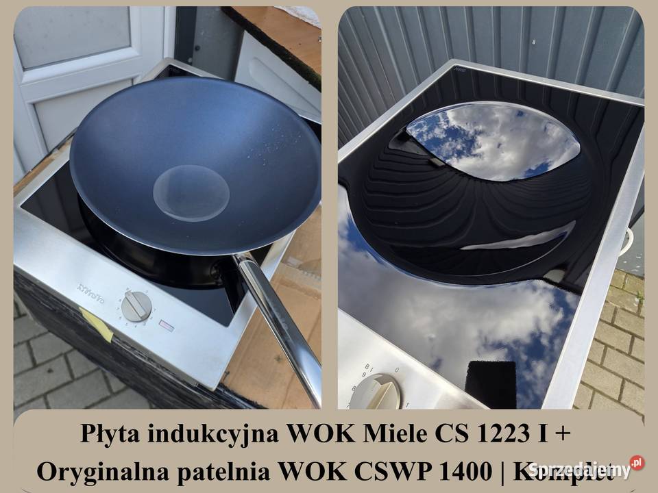 Płyta indukcyjna WOK Miele CS 1223 I Oryginalna Wrocław