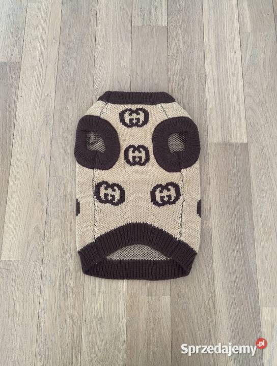 Nowy sweterek ubranko psa GG Gucci SM Warszawa