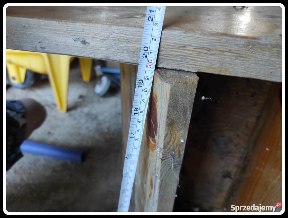 Drewniane schody długość 280 Płock