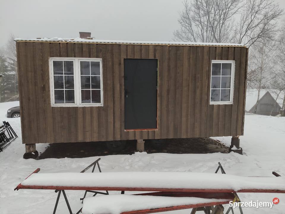 Domek mobilny letniskowy modułowy Tiny house Mszana Dolna
