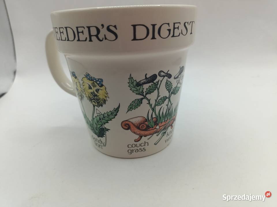 Doniczka osłonka na zioła w kształcie kubka Zamość