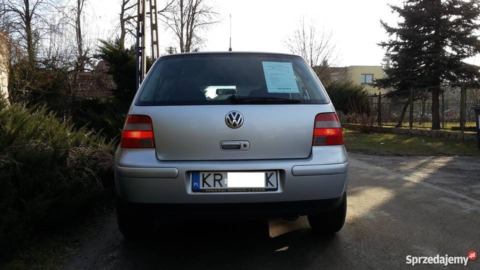 Volkswagen Golf 4 wersja limitowana PACIFIC 8x elektryczne szyby Kraków
