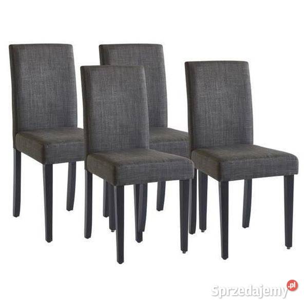 krzesła 4 szt tapicerowane Carla lot 42x52x90 meble dom