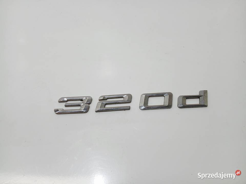 NAPIS EMBLEMAT BMW E91 320d Strzyżewice