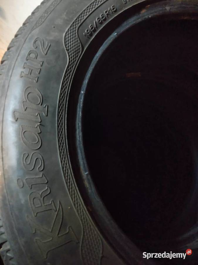 Opony Zimowe 195x65r15 5mm Kleber Krisalp HP2 2 Włocławek sprzedam