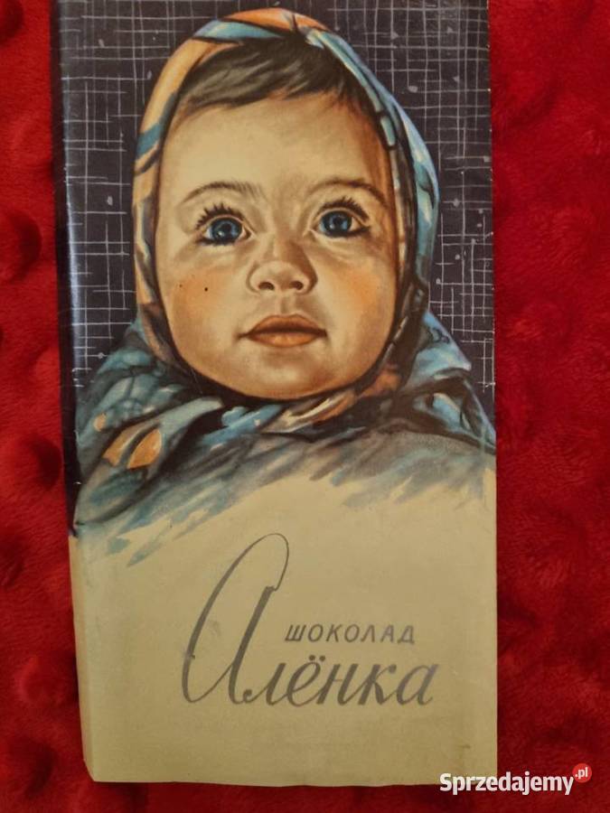 Opakowanie czekoladzie Alionka prl Pozostałe Lublin