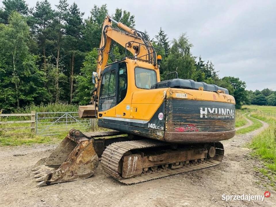 Koparka gąsienicowa Hyundai Robex 140 LC9 6633 Rok produkcji 2014 łódzkie Bełchatów