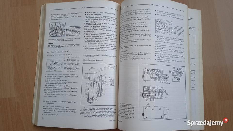 Instrukcja napraw Ursus C360 C360 3P oryginalna Lublin