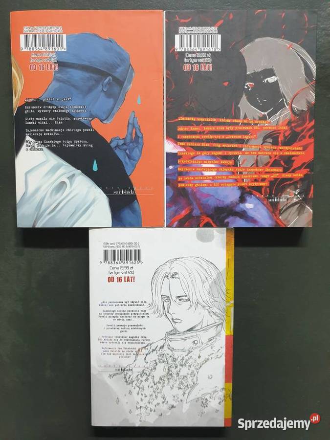Tokyo Ghoul zestaw 3 Mangi