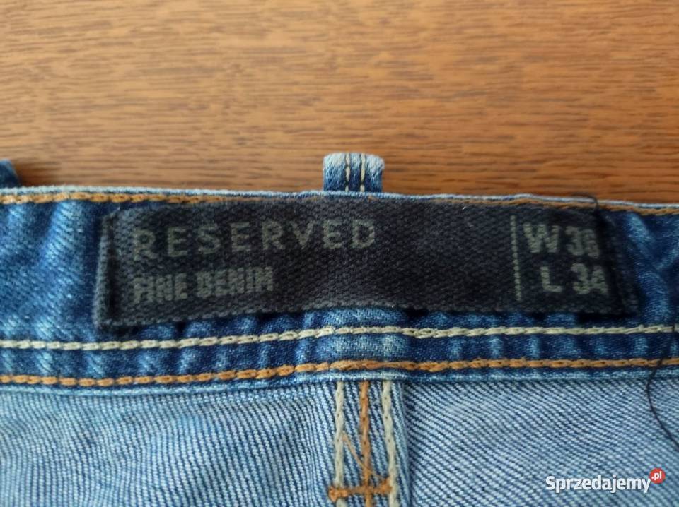 dżinsy spodnie dżinsowe denim casual klasyczne