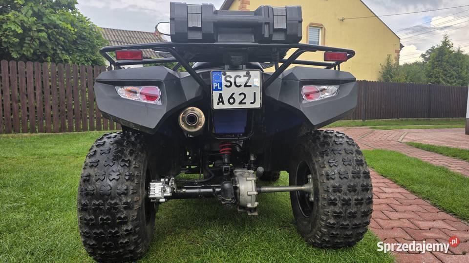 Quad Kymco MXU 300r zarejestrowany L7e alu felgi Konopiska
