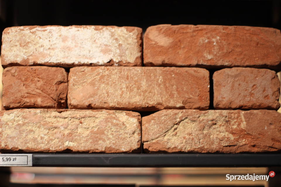 cegła licowa 6x6x22 zewnętrzne Zgierz