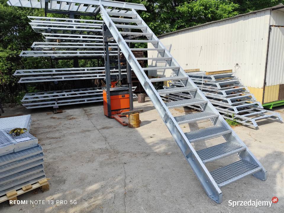 Schody metalowe wema wejście na 3m loft 15 Elżbieta sprzedam