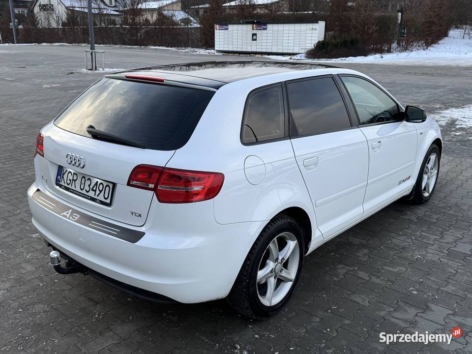 Audi A3 16 TDI 105 LED KAMERA Bezwypadkowy Motoryzacja małopolskie Gorlice