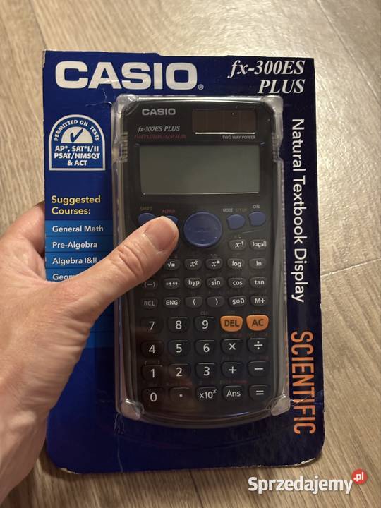 Casio FX300ES Plus nowy fabrycznie zapakowany mazowieckie Warszawa sprzedam