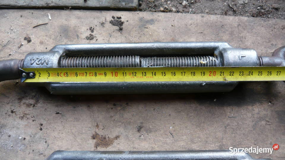 Śruba rzymska M24 z szeklą hak z uchem do Sokółka