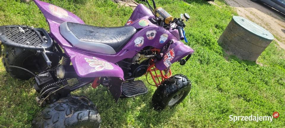 Quad 200 duża rama łódzkie Drużbice-Kolonia