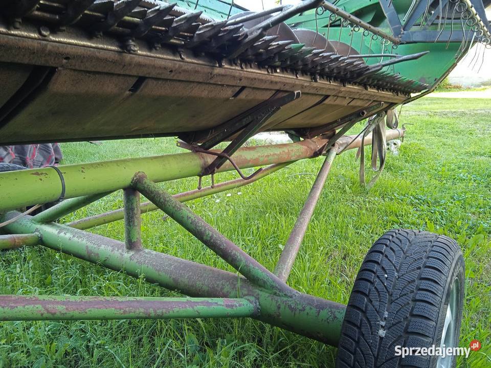 Heder 420m z wózkiem John Deere podlaskie Suchowola