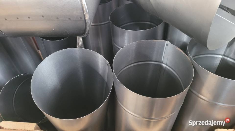 Daszek nierdzewny 200mm kominek nasada na rurę Nowy Targ
