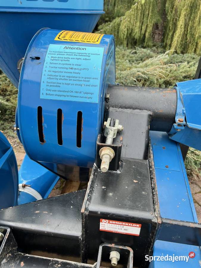 Dmuchawa ssąco tłocząca do zboża Kongskilde SUC
