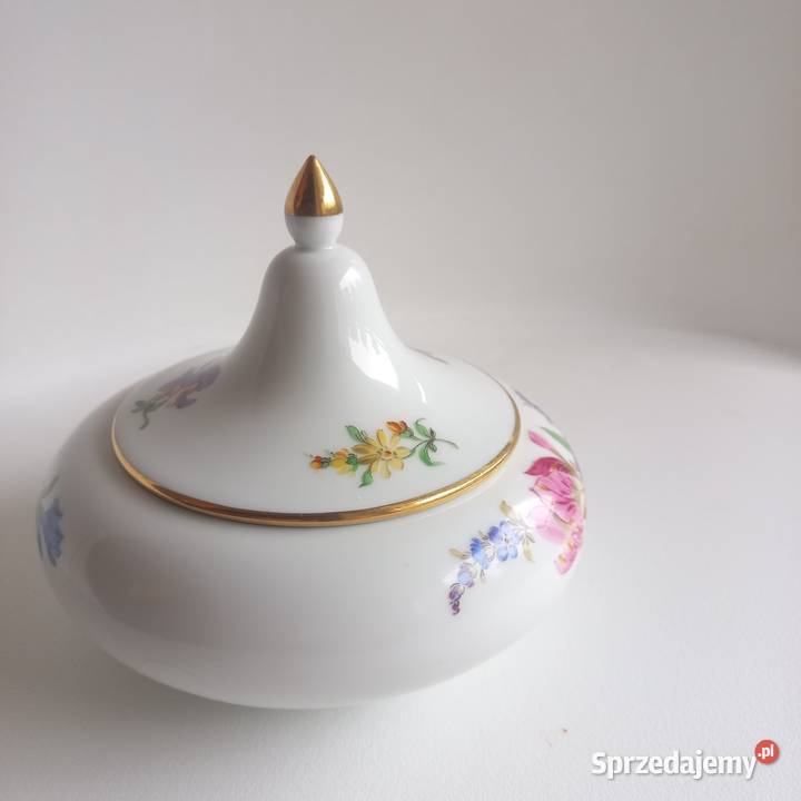 Bombonierka cukiernica Meissen Miśnia Pfeiffer