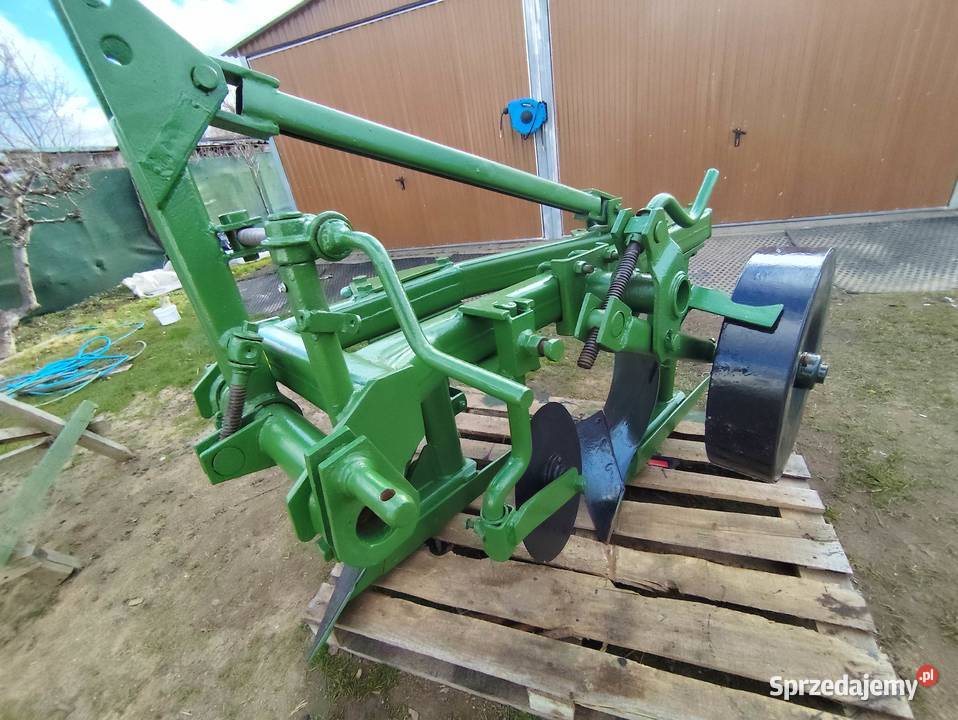 Pług zagonowy 2 skibowy Unia Grudziądz stan warmińsko-mazurskie Braniewo