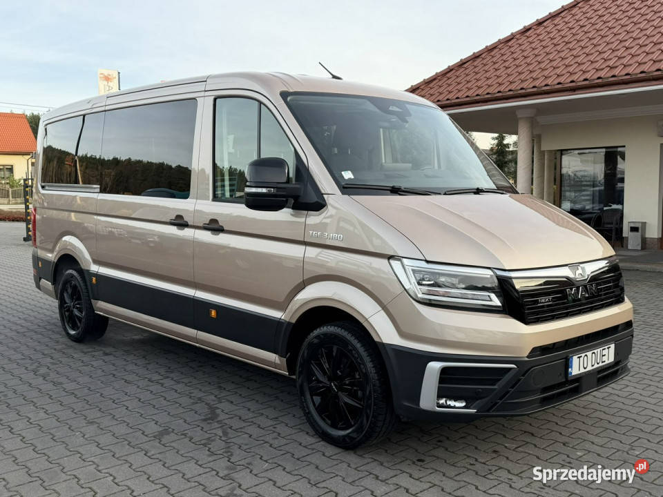 Man TGE 3180 NEXT Doka 9OSÓB VIP Brygadówka Nowy