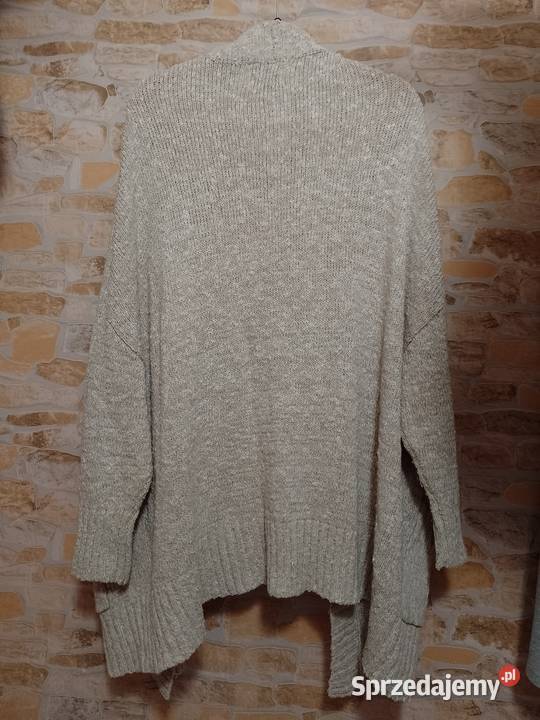 38M ZARA Ekskluzywny sweter oversize kardigan z Rozmiar 38(M) Kraków