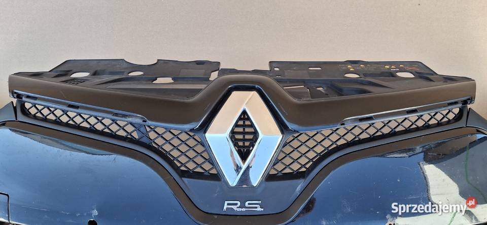 RENAULT CLIO IV RS 4 ZDERZAK PRZÓD PRZEDNI GRILL Bieleń