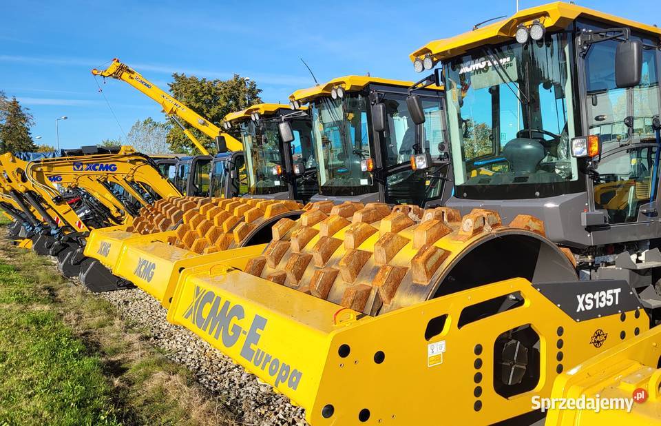 Walec okołkowany XCMG XS135T wielkopolskie
