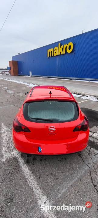 Opel Astra 16 Turbo 180 Cosmo czerwony
