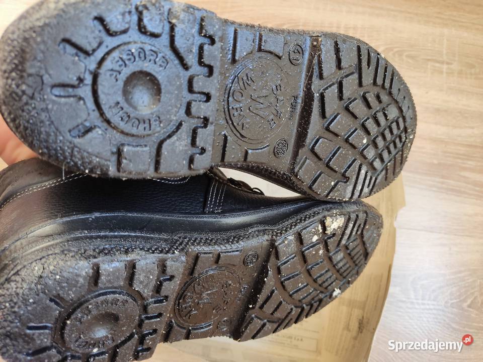Buty obuwie trzewiki robocze Almar 41 czarny Pozostałe Głuchołazy sprzedam