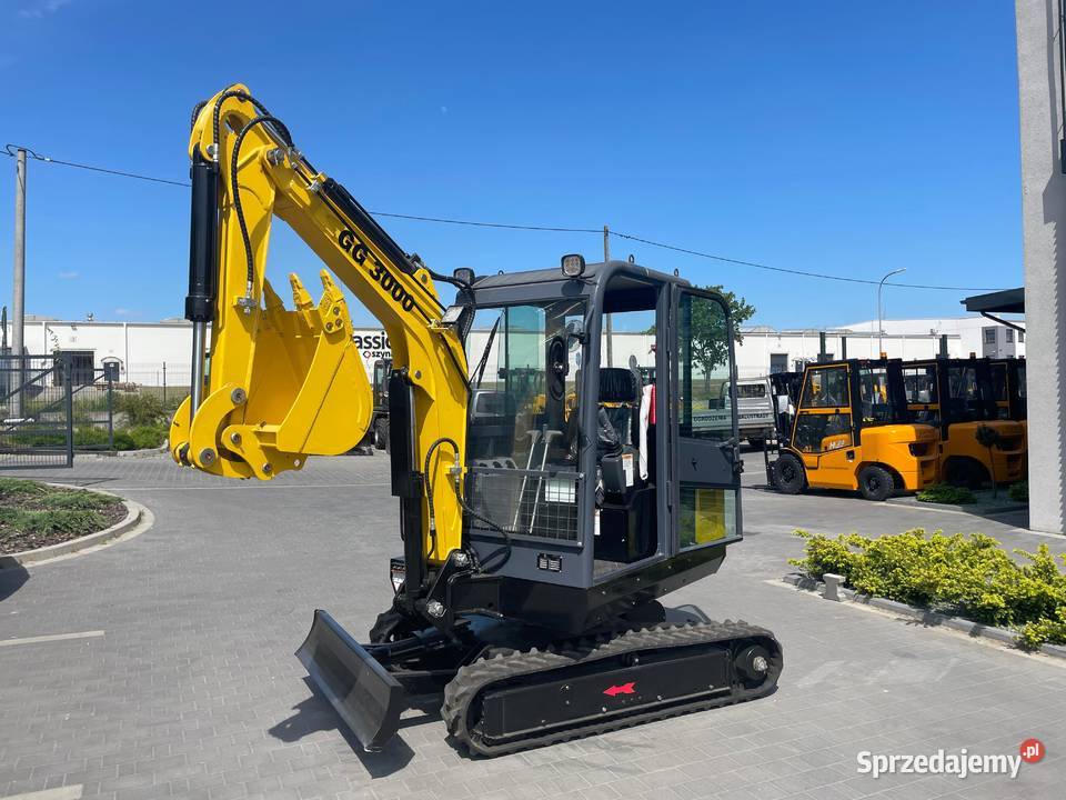 Gunter Grossmann nowa Koparka GG3000 kabina 3000 Poniatowa