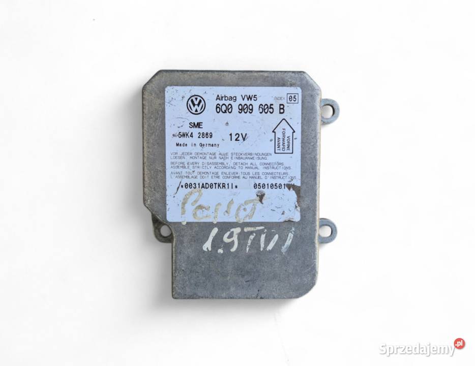 MODUŁ SENSOR AIRBAG SEAT AUDI SKODA VW Działoszyce