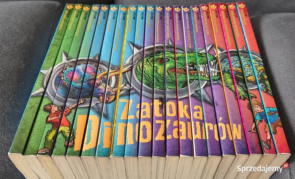 Zatoka dinozaurów cała kolekcja tomy 120 Książki dla dzieci Bełchatów sprzedam