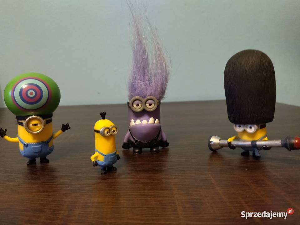 Minionki figurki mało spotykane dolnośląskie Wrocław