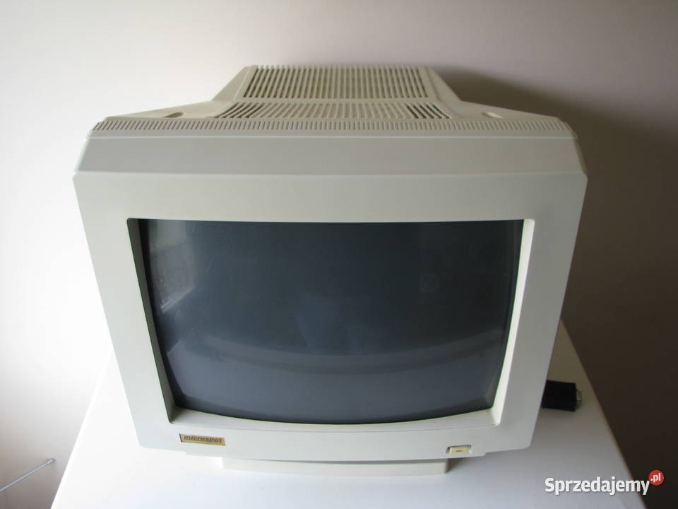 Monitor do komputera CRT Microspot 14 1995r 14" i mniejsze Krapkowice