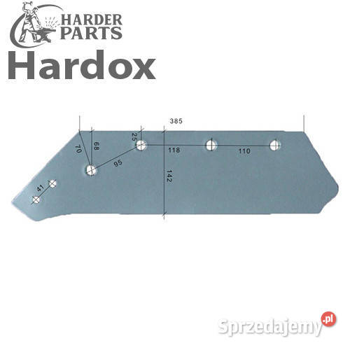 Lemiesz 16 300ha HARDOX 073005L do pługa Suwałki