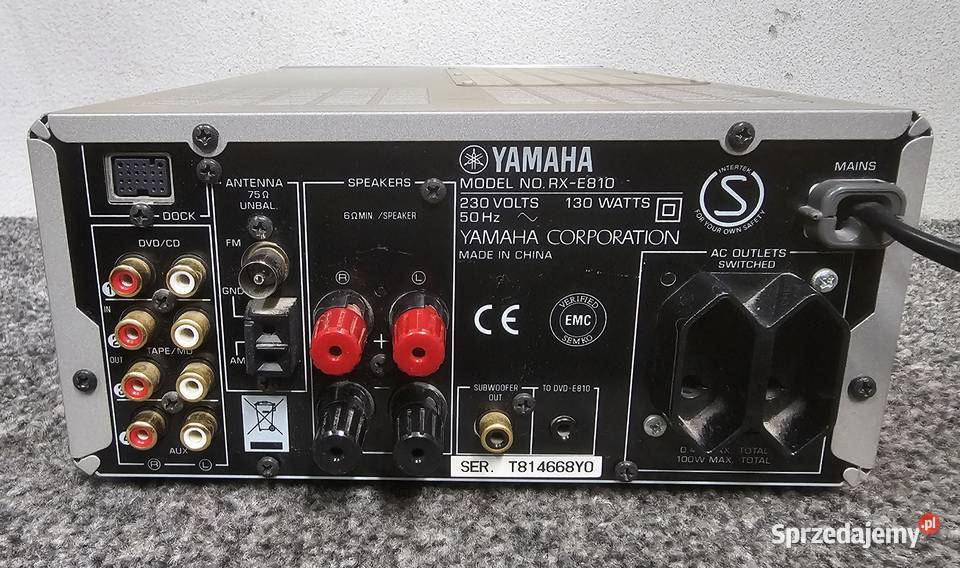 Amplituner STEREO Yamaha RXE810 Natural Sound Kraków