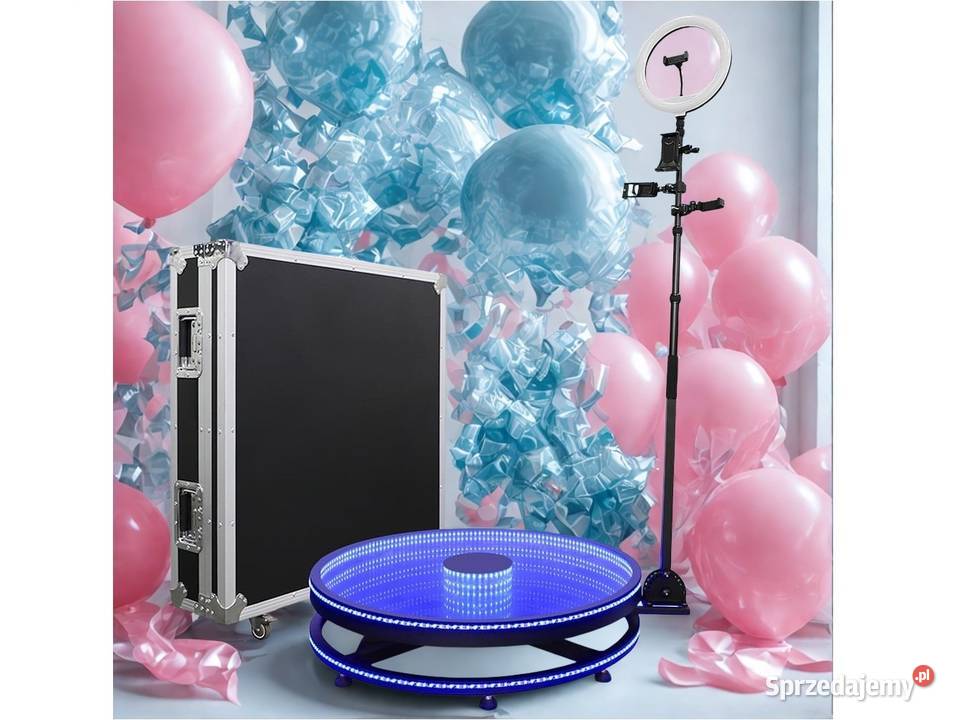 Fotobudka 360 LED SZKLANA 100 NOWA podkarpackie Krosno