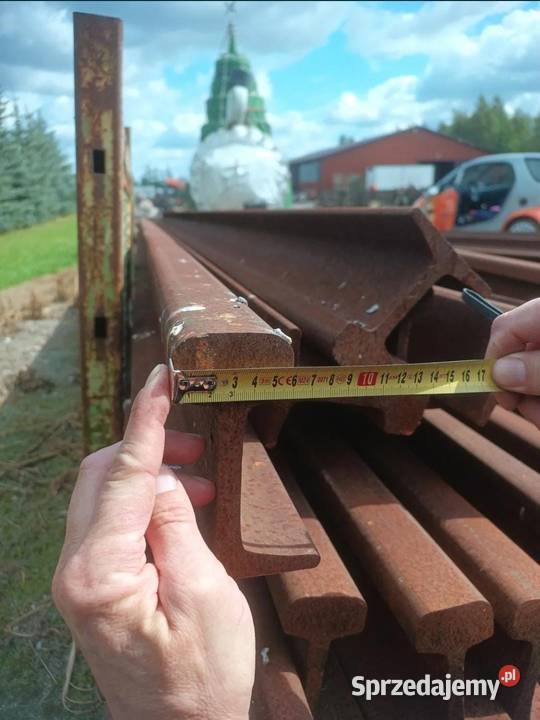 Szyny kolejowe niemieckie Krasne